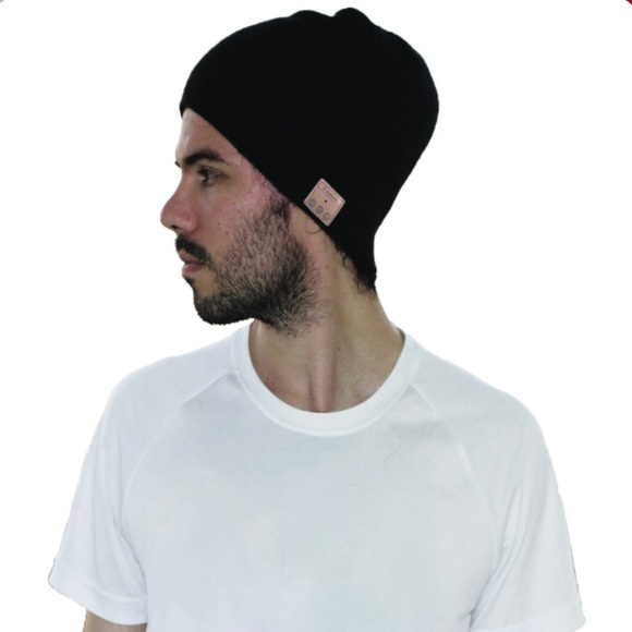 BRIMS Unisex Black Knitted Beanie Bluetooth Headset BNIB - Picture 5 of 5
